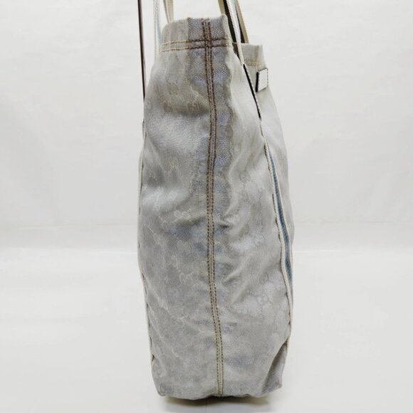 GUCCI Medium GG Canvas Web Vertical Tote - Picture 3 of 9
